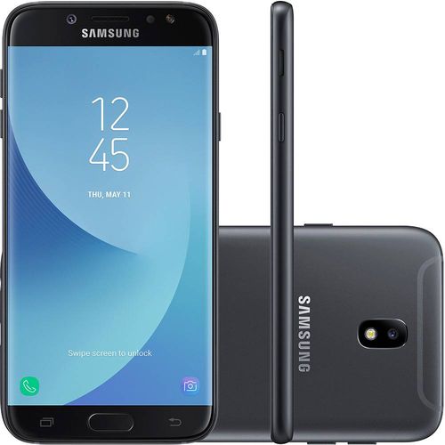 Smartphone Samsung Galaxy J7 Pro Android 7.0 Tela 5.5 64GB 13MP Preto - Tim