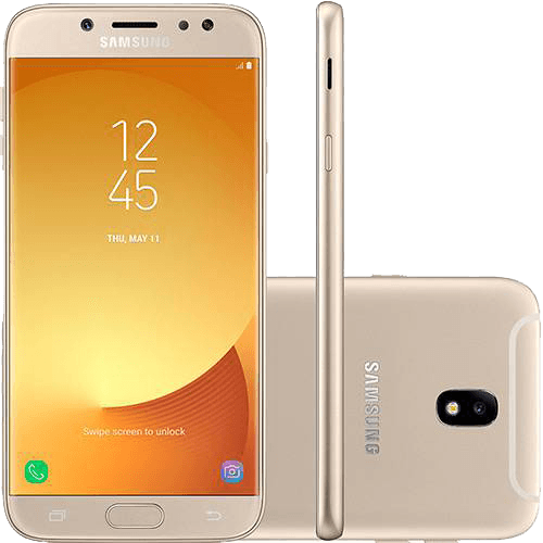 Tudo sobre 'Smartphone Samsung Galaxy J7 Pro Android 7.0 Tela 5.5" Octa-Core 64GB 4G Wi-Fi Câmera 13MP - Dourado'