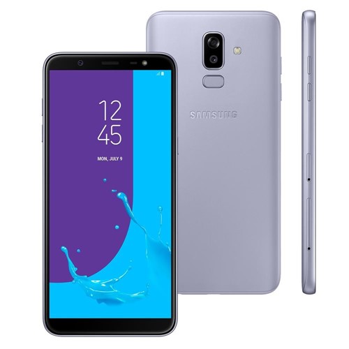 Smartphone Samsung Galaxy J8, 4GB, 16mp, Dual Chip, Android 8.0, 64GB, Tela Infinita 6,0" Prata