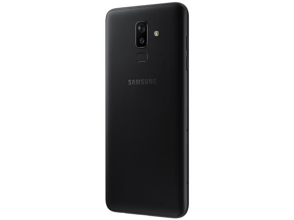 Smartphone Samsung Galaxy J8 64GB Preto 4G - 4GB RAM Tela 6” Câm. Dupla + Câm. Selfie 16MP