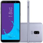 Smartphone Samsung Galaxy J8 Sm-j810m, 4g Android 8.0 Octa Core 1.8ghz 64gb Câmera 16mp Tela 6.0", Prata
