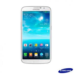 Smartphone Samsung Galaxy Mega Branco I9200 Processador Dual Core 1.7 Ghz, Tela 6.3", Android 4.1, 3G, Wi-Fi, 8 GB