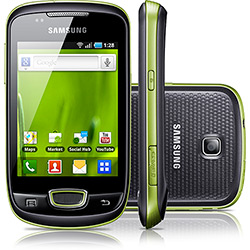 Smartphone Samsung Galaxy Mini Android 3G Wi-Fi Câm 3.2MP GPS 2GB Desbloqueado Vivo