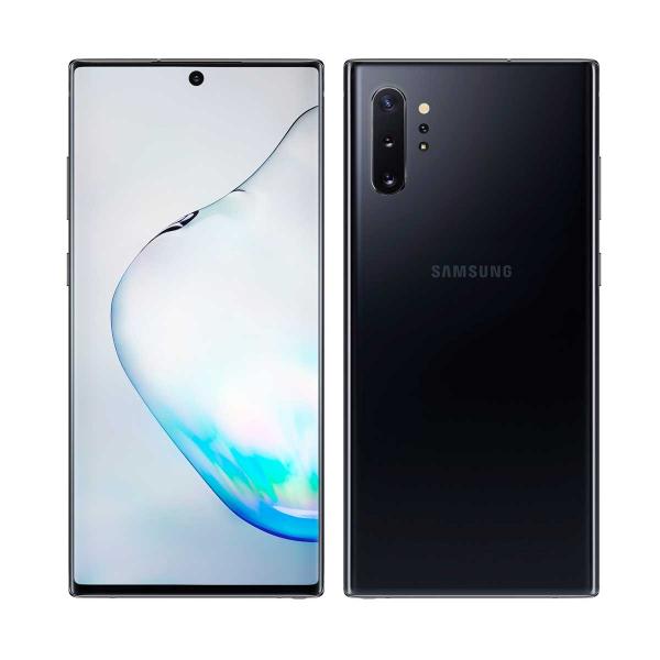 Smartphone Samsung Galaxy Note 10+ 256GB Preto 4G - 12GB RAM 6,8” Câm. Quadrupla + Câm. Selfie 10MP