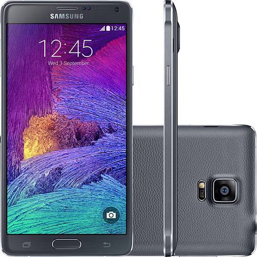 Smartphone Samsung Galaxy Note 4 Android 4.4 Tela 5.7" 32GB Wi-Fi Câmera de 16MP - Preto