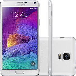 Smartphone Samsung Galaxy Note 4 Desbloqueado Android 4.4 Tela 5.7" 32GB Wi-Fi Câmera de 16MP - Branco