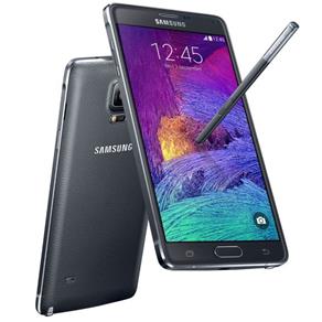 Smartphone Samsung Galaxy Note 4 Preto com Android 4.4, Tela 5.7 Pol, 32GB, Wi-Fi, Câmera de 16MP