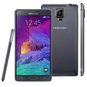 Smartphone Samsung Galaxy Note 4 SM-N910C Preto com Tela de 5.7’’, Câmera 16MP, 3G/4G, Android 4.4 e Processador Octa-Core