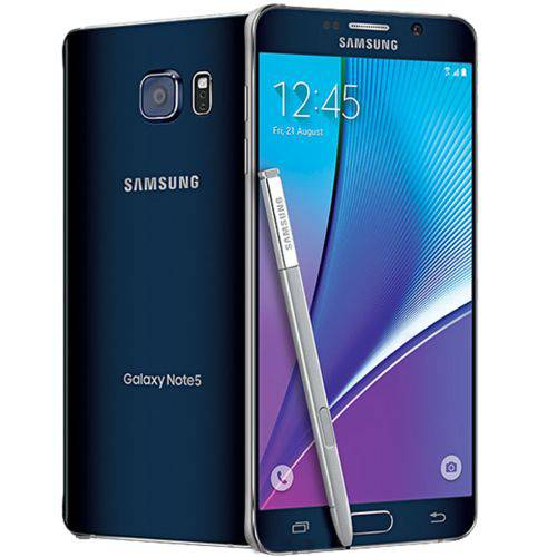 Smartphone Samsung Galaxy Note 5 Android 5.1 Tela 5.7" 32GB 4G Câmera 16MP- Preto