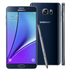 Smartphone Samsung Galaxy Note 5 SM-N920G Preto com 32GB, Tela de 5.7’’, Câmera 16MP, 4G, Android 5.1 e Processador Octa-Core