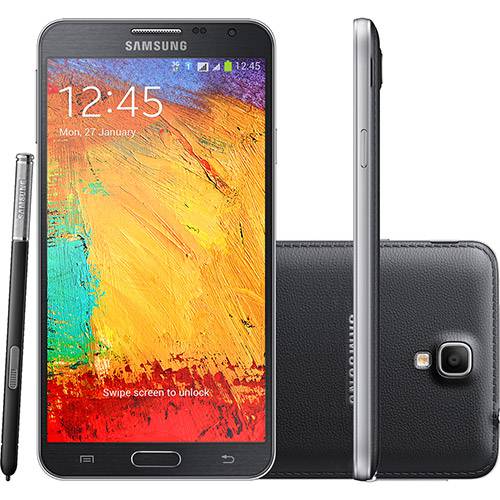 Tudo sobre 'Smartphone Samsung Galaxy Note 3 Neo Duos Dual Chip - Android 4.3 Tela 5.5" Câmera 8MP com Caneta S Pen - Preto'