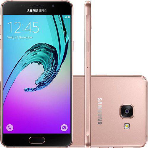 Tamanhos, Medidas e Dimensões do produto Smartphone Samsung Galaxy Novo A7 - Dourado