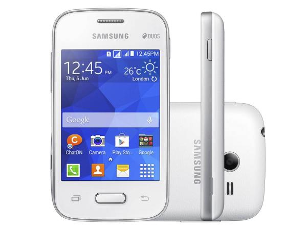 Tudo sobre 'Smartphone Samsung Galaxy Pocket 2 Duos Dual Chip - 3G Câm. 2MP Tela 3.3” Single Core Desbl. Claro'