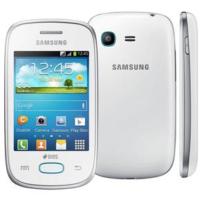 Smartphone Samsung Galaxy Pocket Neo Duos GT-S5312 Branco com Dual Chip, Android 4.1, Wi-Fi, 3G, GPS, Câmera 2MP, FM, MP3 e Bluetooth