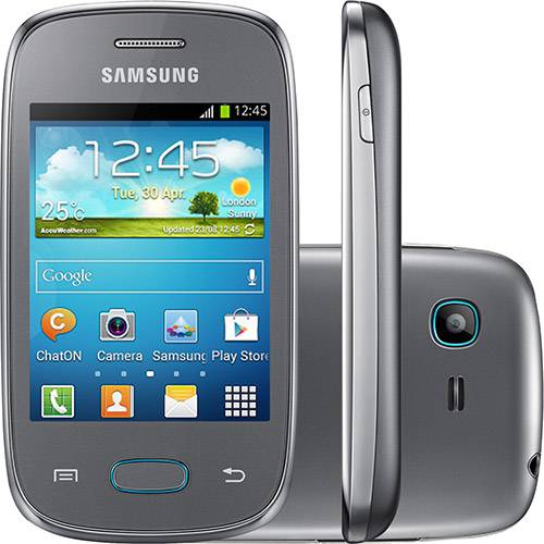 Tudo sobre 'Smartphone Samsung Galaxy Pocket Neo S5310 Desbloqueado Android Tela 3" 4GB 3G Wi-Fi Câmera 2MP - Cinza'