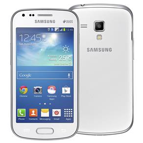 Smartphone Samsung Galaxy S Duos 2 Branco com Dual Chip, Tela 4", Câmera 5MP, Android 4.2, 3G, Wi-Fi, GPS e Processador Dual Core de 1,2 Ghz