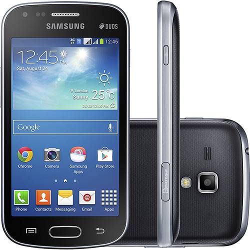 Tudo sobre 'Smartphone Samsung Galaxy S Duos 2 Dual Chip Desbloqueado Android 4.2 Tela 4" 4GB3G Wi-Fi Câmera 5 MP - Preto'