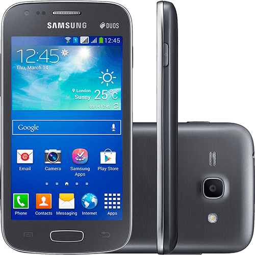 Tudo sobre 'Smartphone Samsung Galaxy S II Duos S7273 Dual Chip Desbloqueado Tim Android 4.2 4GB TV Digital - Cinza'