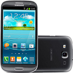 Tudo sobre 'Smartphone Samsung Galaxy S III I9305 Grafite Android 4.0 Câmera 8MP 4G Wi-Fi Memória Interna 16GB GPS'
