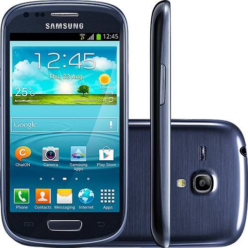 Tudo sobre 'Smartphone Samsung Galaxy S III Mini Desbloqueado Android 4.2 Tela 4" 8GB 3G Wi-Fi Câmera 5 MP - Grafite'