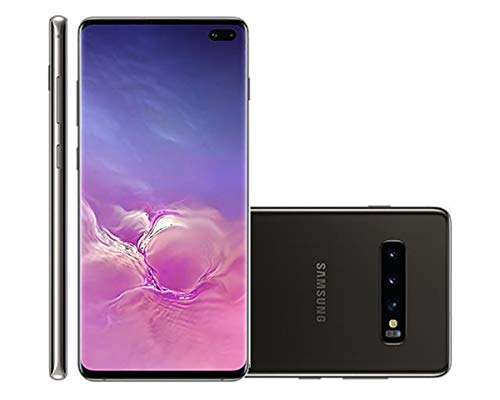 Smartphone Samsung Galaxy S10+ 128GB Dual Chip Android 9.0 Tela 6.4” Octa-Core 4G Câmera Tripla Traseira 12MP + 12MP + 16MP - Preto