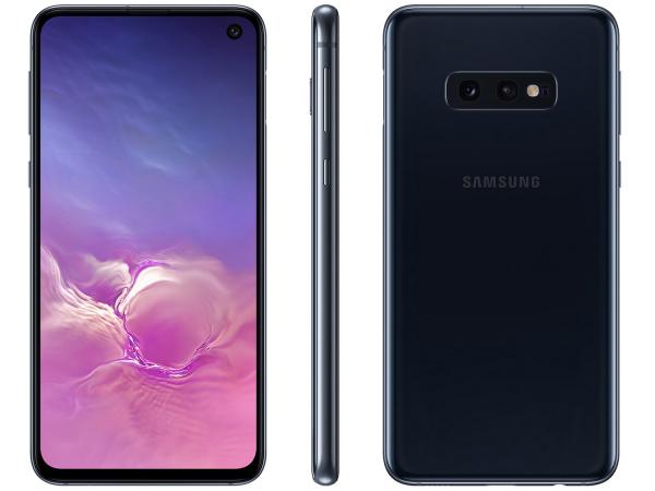 Smartphone Samsung Galaxy S10e 128GB Preto 4G - 6GB RAM Tela 5,8” Câm. Dupla + Câm Selfie 10MP