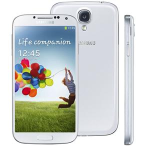Smartphone Samsung Galaxy S4 I9505 Branco com 16GB, Tela 5", Android 4.2, Wi-Fi, 4G, GPS, Câmera 13 MP e Processador Quad Core de 1.9GHz