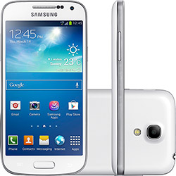Smartphone Samsung Galaxy S4 Mini Branco Android 4G Desbloqueado - Câmera 8MP Wi-Fi GPS Memória 8GB
