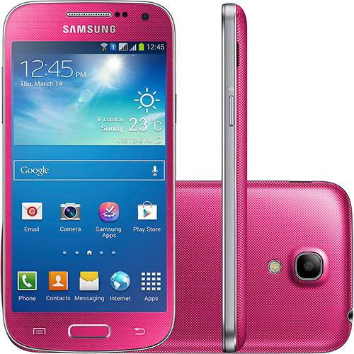 Tudo sobre 'Smartphone Samsung Galaxy S4 Mini Duos Dual Chip Desbloqueado Android 4.2 Tela 4.3" 8GB 3G Wi-Fi Câmera 8MP - Rosa'