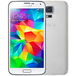Smartphone Samsung Galaxy S5 Debloqueado Branco 4G Android 4.4 Tela 5.1"
