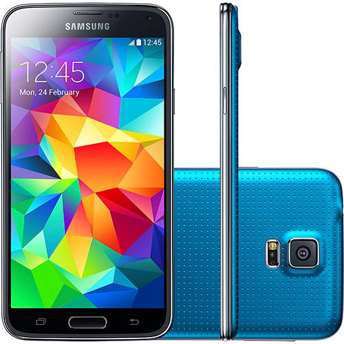 Tudo sobre 'Smartphone Samsung Galaxy S5 Desbloqueado Android 4.4 Tela 5.1" 16GB 4G Wi-Fi Câmera 16 MP - Azul'