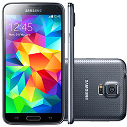 Smartphone Samsung Galaxy S5 Duos SM-G900 Dual Chip,Tela 5.1, Android 4.4, 4G, Cêmera 16MP Preto - Samsung