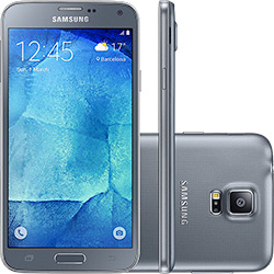 Smartphone Samsung Galaxy S5 New Edition Desbloqueado Oi Android 5.1 Tela 5.1'' 16GB Wi-Fi 4G Câmera 16MP - Prata