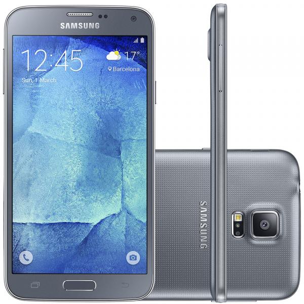 Smartphone Samsung Galaxy S5 New Edition SM-G903M/DS Desbloqueado Oi Tela 5,1" 4G Android 5.1 Prata - Samsung