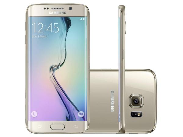 Smartphone Samsung Galaxy S6 Edge 32GB 4G - Câm. 16MP + Selfie 5MP Tela 5.1” Proc. Octa Core