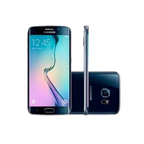 Smartphone Samsung Galaxy S6 Edge 64GB Android 5.0 4G Super Amoled 5,1" Wi Fi 16MP Preto