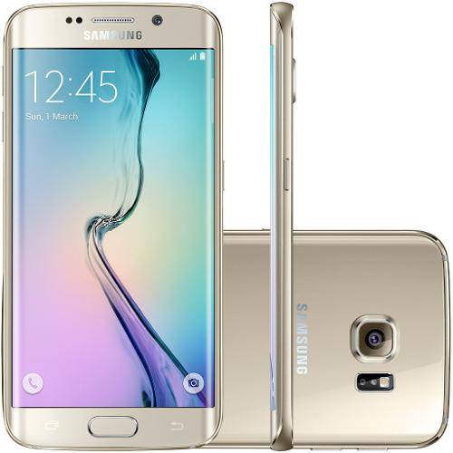 Smartphone Samsung Galaxy S6 Edge G925i 64gb Desbloqueado Dourado Claro