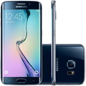 Smartphone Samsung Galaxy S6 Edge G925I 64GB Desbloqueado Preto CLARO - Android 5.0 Lollipop, Memória Interna 64GB, Câmera 16MP, Tela 5.1"