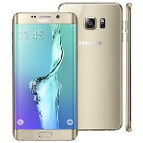 Smartphone Samsung Galaxy S6 Edge Plus SM-G928G Dourado com 32GB, Tela de 5.7", Android 5.1, 4G, Câmera 16 MP e Processador Octa Core