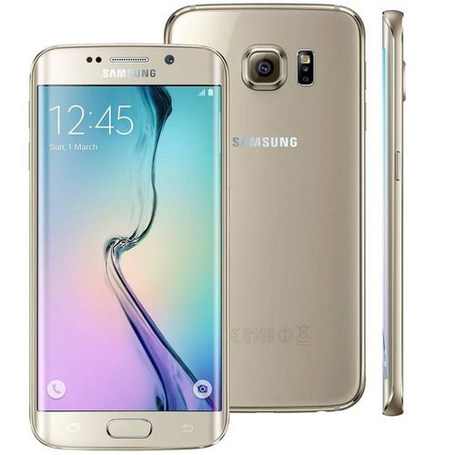 Smartphone Samsung Galaxy S6 Edge Single Android Câmera 16mp Memória 32gb - G925i