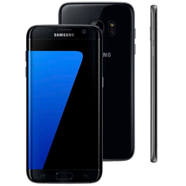 Smartphone Samsung Galaxy S7 Edge, 5.5", 32GB, Android 6.0, 4G, 12MP - Preto
