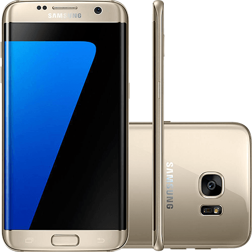 Tudo sobre 'Smartphone Samsung Galaxy S7 Edge Android 6.0 Tela 5.5" 32GB 4G Câmera 12MP - Dourado'