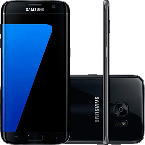 Smartphone Samsung Galaxy S7 Edge Android 6.0 Tela 5.5" 32GB 4G Câmera 12MP - PRETO