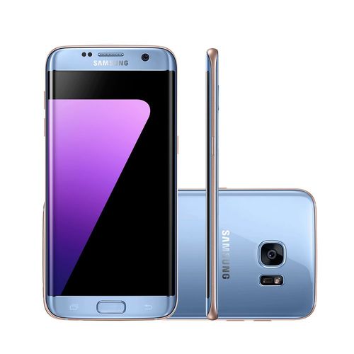 Smartphone Samsung Galaxy S7 Edge Android 6.0 Tela 5.5 32gb 4g Câmera 12mp