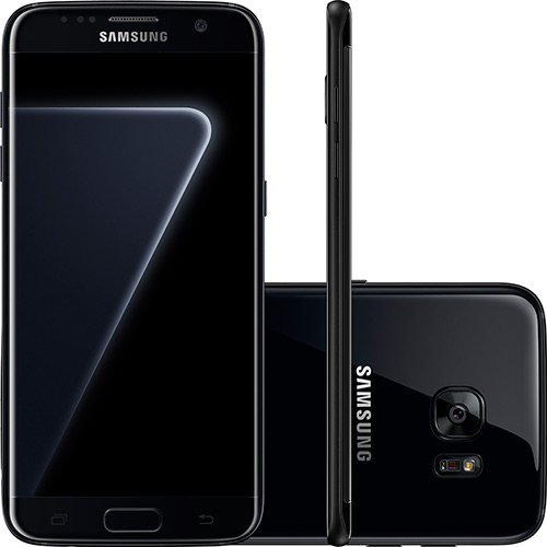 Smartphone Samsung Galaxy S7 Edge Android 6.0 Tela 5.5" Octa-Core 128GB 4G Wi-Fi Câmera 12MP - Preto