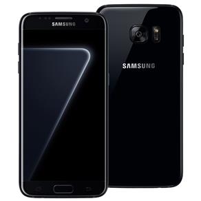 Smartphone Samsung Galaxy S7 Edge Black Piano com 128GB, Tela 5.5", Android 6.0, 4G, Câmera 12MP, Processador Octa-Core e 4GB RAM
