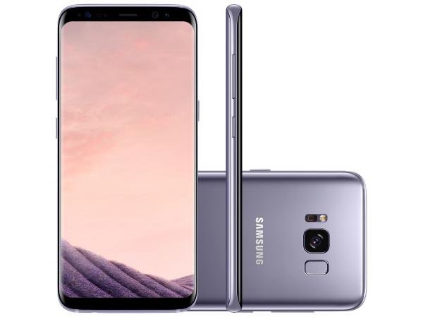 Tudo sobre 'Smartphone Samsung Galaxy S8 64Gb Ametista - Dual Chip 4G Câm. 12Mp + Selfie 8Mp Tela 5.8'