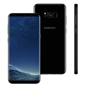 Smartphone Samsung Galaxy S8 Plus Preto com 128GB, Tela 6.2”, Android 7.0, Dual Chip, Leitor de Íris, Câmera 12MP, Processador Octa Core e 6GB RAM
