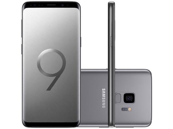Tudo sobre 'Smartphone Samsung Galaxy S9 128GB Cinza 4G - 4GB RAM Tela 5.8” Câm. 12MP + Câm. Selfie 8MP'