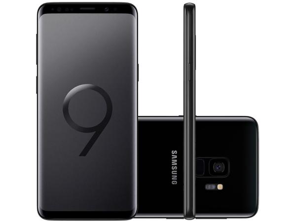 Smartphone Samsung Galaxy S9 128GB Preto 4G - 4GB RAM 5,8” Câm. 12MP + Câm. Selfie 8MP